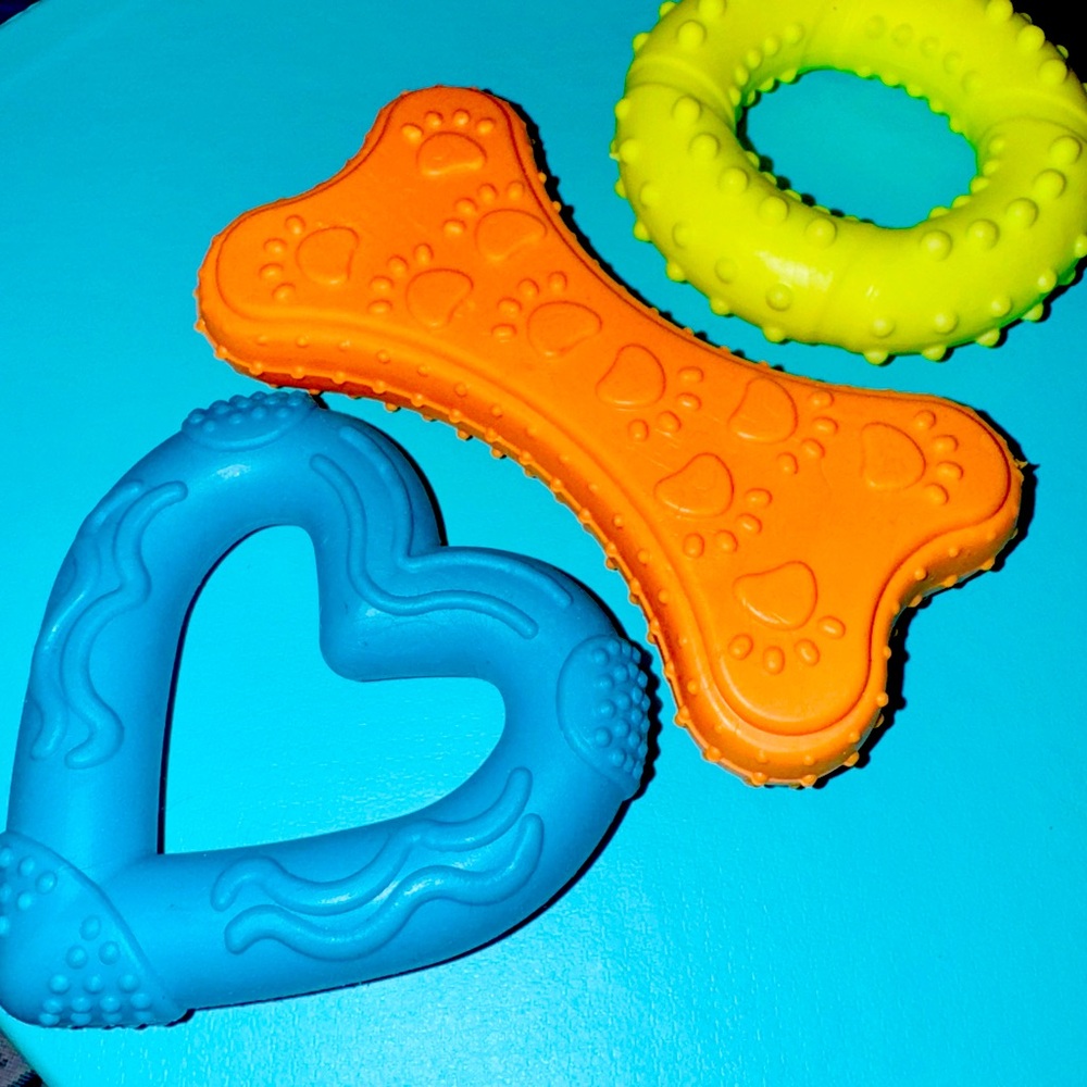 Brand New🦴💓3 Pack of Puppy Toys 🐾or Small Sized Dogs🐾or Medium Sized Dog Toys